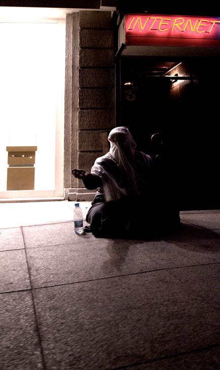 Contemporary Beggar Women